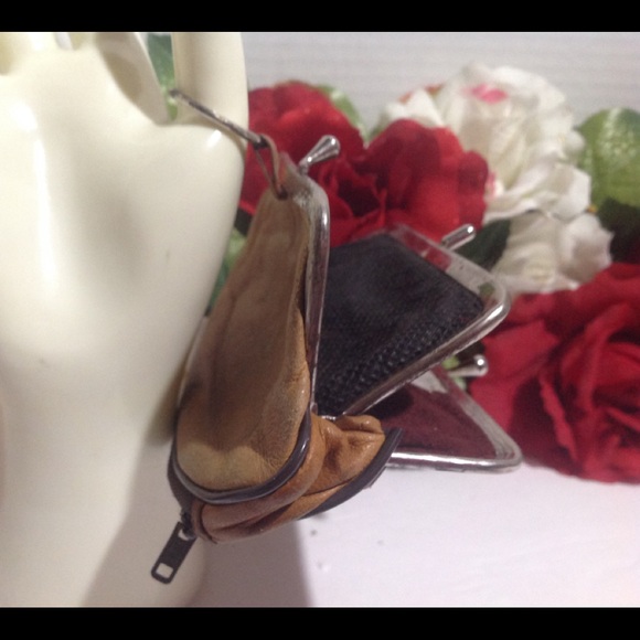 VTG Paris France Leather Souvenir Coin Purse - Picture 6 of 16